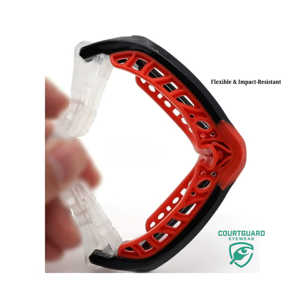 Courtguard pickleball protective goggles features