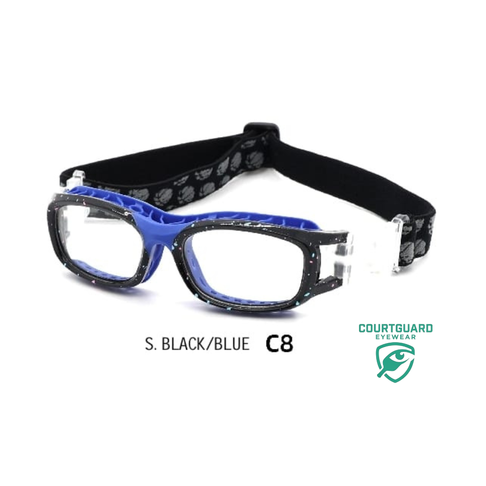 Courtguard s black blue c8
